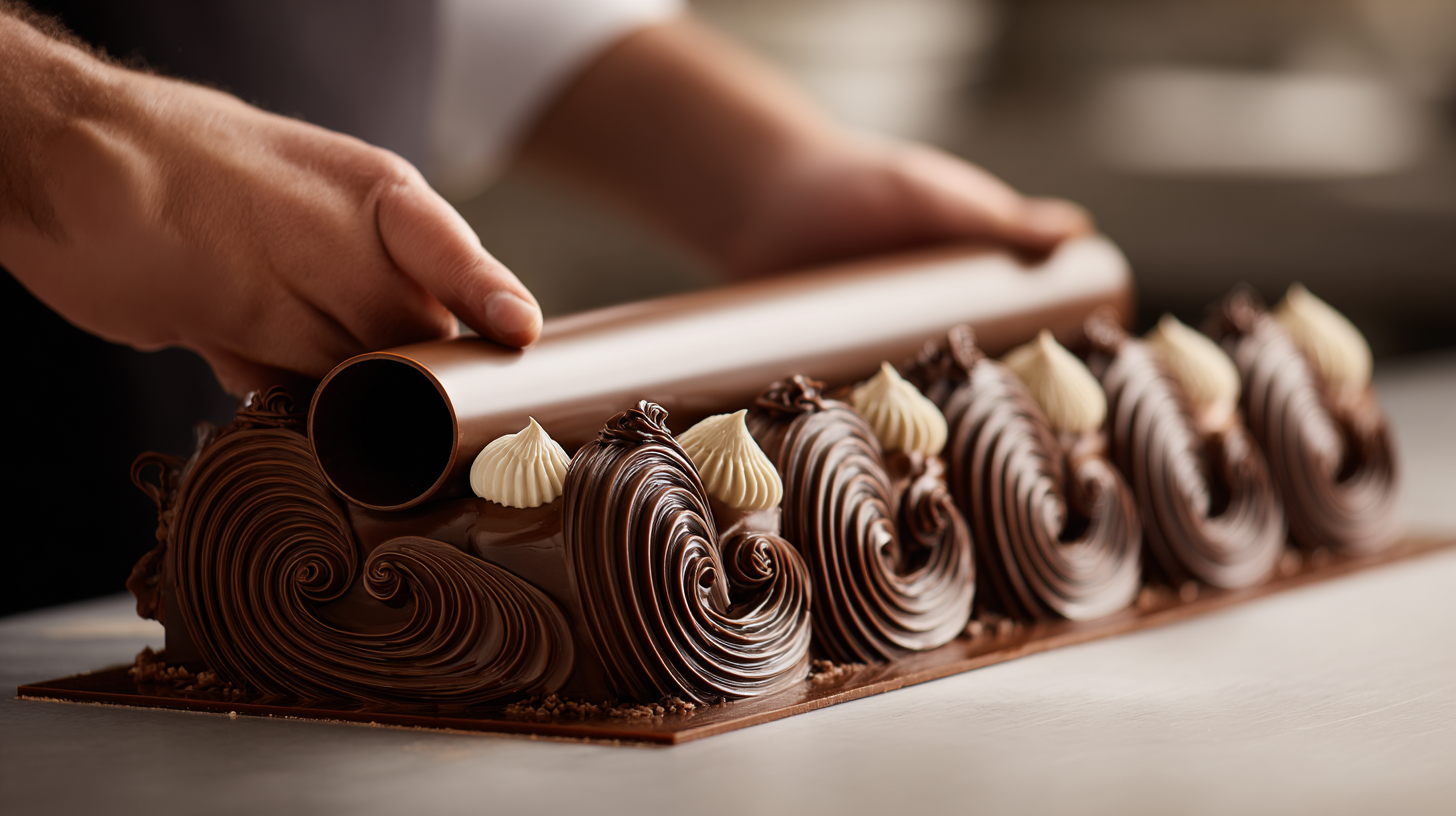 4MU7RPTCVFMELXT4 Efektowne dekoracje z czekolady plastycznej